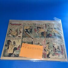 1942 The Ripples Newspaper Comic Full Color Page 14 Mixed Dates 14x10.5 MR picture
