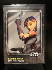 SABINE WREN 2016 Topps Star Wars Card Trader Physical Card #88 numbered to /10 picture