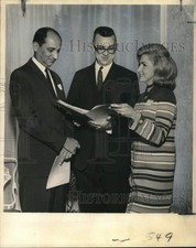 1967 Press Photo Speakers at a Birth Defects Education Conference - noo75484 picture