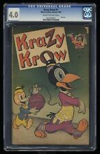 Krazy Krow (1945) #1 CGC VG 4.0 Golden Age Marvel Only Issue Marvel picture