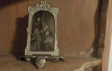 Antique Tintype  Photograph 1860s – early 1870s In Super Rare Coordinated Frame. picture