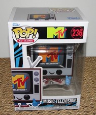 MTV Music Television Logo Funko Pop Vinyl Figure #236 *Damaged Box* picture