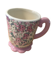 Tokidoki Pedestal Coffee Mug Pink Unicorn 16oz SIMONI LEGNO picture