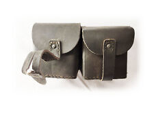 WWII Italian Leather Carcano Ammunition Pouch M1891 - Damaged picture