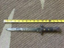 Vintage Antique Bayonet Converted To Combat Fighting Knife  picture