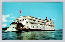 The Delta Queen, Ships In The Water, Transportation, Vintage Postcard picture