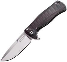 Lion Steel Knives  SR22 Framelock Knife Black Satin SR22A BS picture