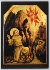 Gentile da Fabriano Stigmatization of Saint Francis Getty Museum Art 4.25"x6" PC picture
