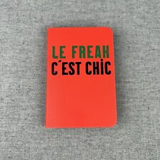 CLARE V for Anthropologie Journal Notebook Francophile Le Freak C'est Chic NEW picture
