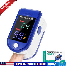 Pulse Oximeter Finger Blood Oxygen Saturation Monitor SpO2 Heart Rate Measure💕 picture