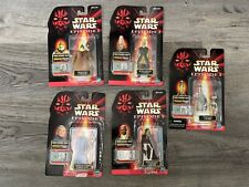 Lot of 5 1998 Star Wars Episode 1 Figures Collection 3 Boss Nass Windu & More picture