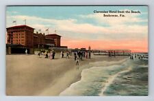 Seabreeze FL-Florida, Clarendon Hotel From The Beach, Vintage Postcard picture