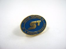Vintage ST Lapel Pin Proven Performers RF & Microwave Technology Blue Gold picture