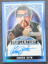 2024 LEAF METAL POP CENTURY CHUCK ZITO AUTO  BLUE Ice SSP #4/6 Hells Angels picture