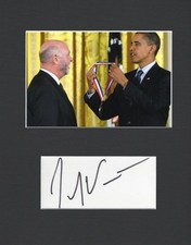 J. Craig Venter Human Genome Biochemist Rare Signed Autograph Photo Display picture