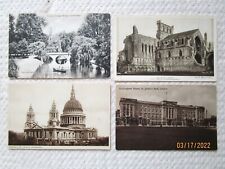 FOUR Vintage Postcards From England- S-12 picture