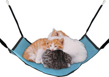 zhuohai Cat Hammock for Cage Hanging ,Summer Breathable Coolness Small, 1 picture