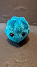 GIANT MICROBES PLUSH COMMON COLD 4.5 BLUE USED COND picture