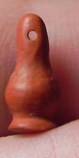 ZURQIEH -af1877- ANCIENT EGYPT ,18th DYNASTY RED JASPER POPPY SEED BEAD.1400 B.C picture