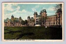 Columbus OH-Ohio, State School For Deaf And Dumb, Antique, Vintage Postcard picture