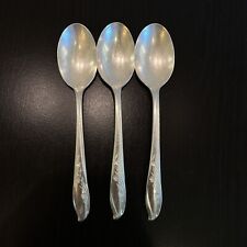 Vintage 1847 Rogers Bros SPRINGTIME Silver Plate Spoons picture