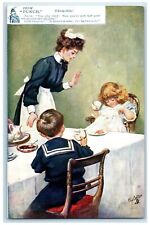 c1910's From Punch Reckless Silly Child Little Innocent Oilette Tuck's Postcard picture