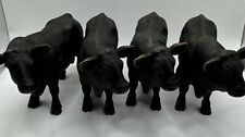 Schleich Bull Black 2003 Germany Lot Of 4 picture