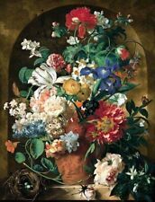 Art Oil painting Jan-Van-Huysum-Still-Life-of-Flowers in landscape canvas picture