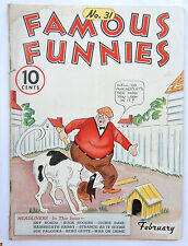 Famous Funnies #34 Buck Rogers Alley Oop 1937 picture