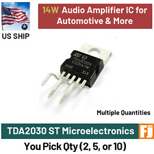 TDA2030 TDA2030A 14W ST ZIP-5 Versatile AUDIO AMPLIFIER IC Car DIY  | US Ship picture