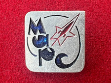 Vintage Soviet Mars Space Program Pin Original Cosmonautics Badge Collectible picture