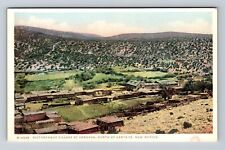 Santa Fe NM-New Mexico, Aerial Village Of Cordova, Antique, Vintage Postcard picture