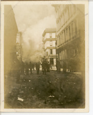 USA, 1906 San Francisco Earthquake and Fire Vintage Silver Print. The 1906 San  picture