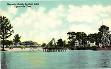 Vintage Postcard- MAGNOLIA BEACH, REELFOOT LAKE, TIPTONVILLE, TN. picture