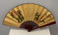 Vintage Silk and Bamboo Chinese Hand Fan 24