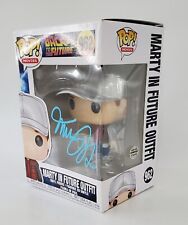 BACK TO THE FUTURE MICHAEL J. FOX Signed Autographed Funko Pop COA picture