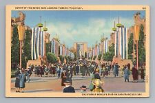 Court of the Seven Seas World's Fair San Francisco California Postcard picture