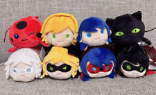 Miraculous Tales of Ladybug & Cat Noir Otedama Plush Toy Complete Set of 8 picture
