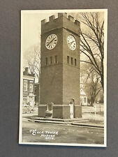 Ohio, OH, RPPC, Hudson, The Clock Tower, ca 1950 picture