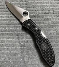 Spyderco Knife Good Condition Folding Knife picture