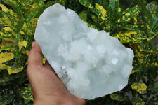 White Apophyllite 635 gm Natural Minerals Rough Specimen Meditation picture
