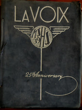 1935 Mount Sterling OH High School Yearbook LA VOIX 25th Anniversary / Photos picture