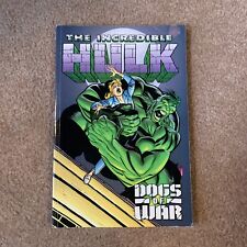 THE INCREDIBLE HULK: DOGS OF WAR By Paul Jenkins picture