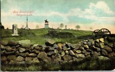 1910. EAST CEMETERY HILL. GETTYSBURG, PA. POSTCARD. BQ15 picture