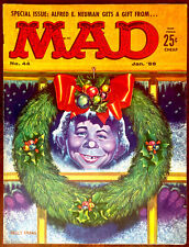 MAD MAGAZINE #44 - Classic Christmas Issue  Fine Plus (6.5)  1959 picture