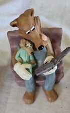 1993 Cast Art Industries BIG BAD WOLF & Son Figurine Red Riding Hood Vintage G6 picture