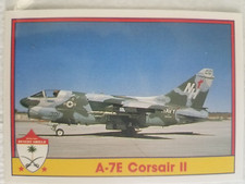 1991 OPERATION DESERT SHIELD, A-7E CORSAIR II, PACIFIC TRADING CARDS #96 picture