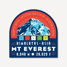 Mt Everest Himalayas Asia Seven Summits Sticker picture