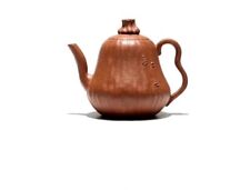 120cc chinese Yixing Handmade Zisha teapot Jiangpo Ni pumpkin hu Gongfu Tea Pot picture