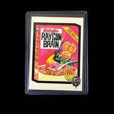 GARBAGE PAIL KIDS UNDERGROUND WACKY RAYGUN BRAIN CARD picture